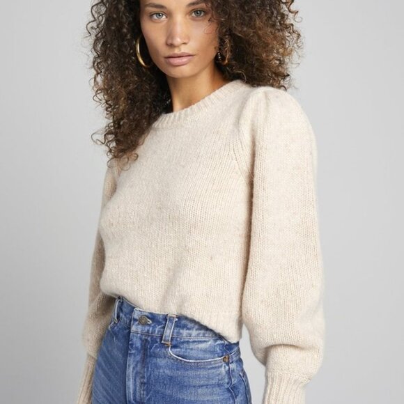 A.L.C. Kari Sweater in Cream/Blush - Size Medium - Picture 3 of 12